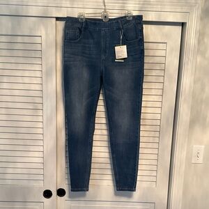 HALARA Dark Blue Skinny Jeans